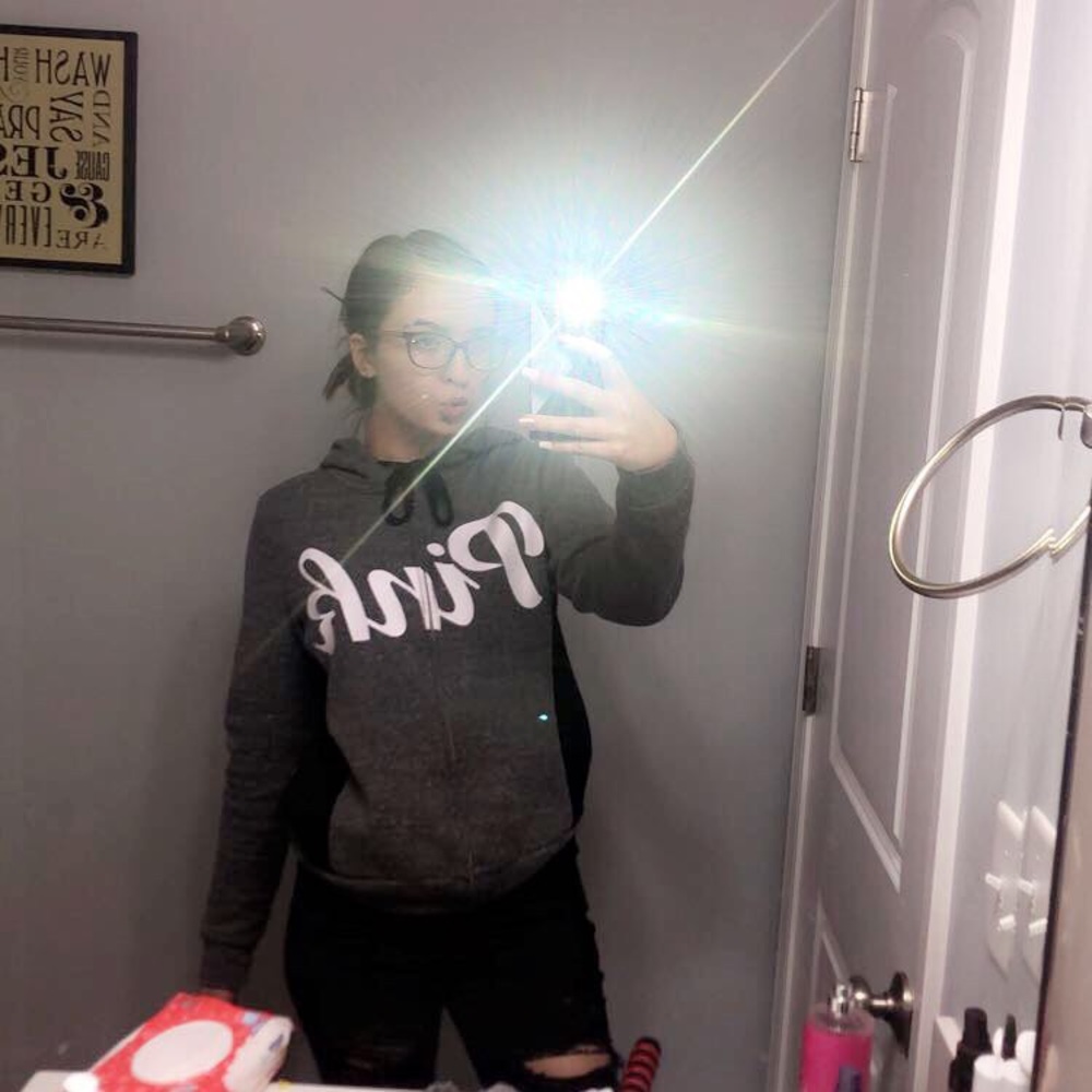 PINK zip up jacket